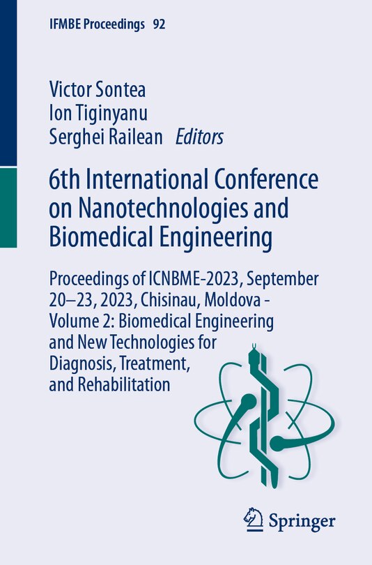 Couverture_6th International Conference on Nanotechnologies and Biomedical Engineering