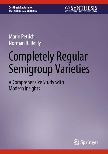 Couverture_Completely Regular Semigroup Varieties