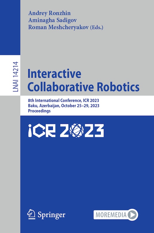Front cover_Interactive Collaborative Robotics