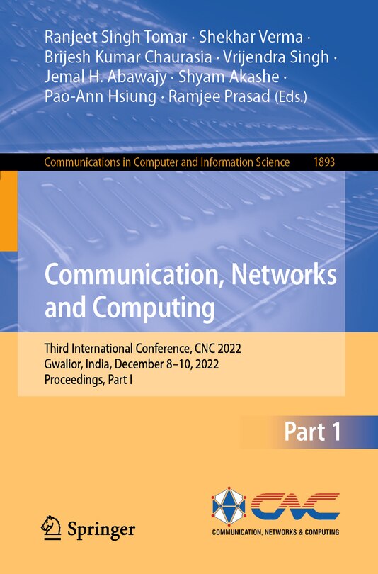 Front cover_Communication, Networks and Computing