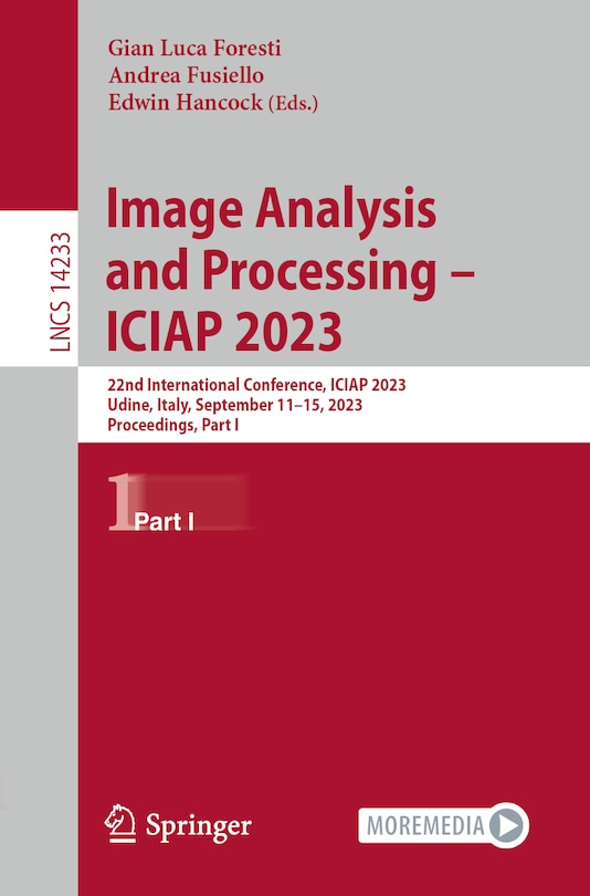 Couverture_Image Analysis and Processing - ICIAP 2023