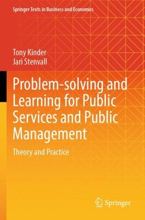 Couverture_Problem-solving and Learning for Public Services and Public Management
