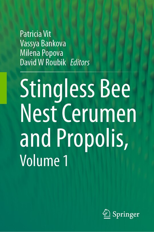 Couverture_Stingless bee nest cerumen and propolis, Volume 1