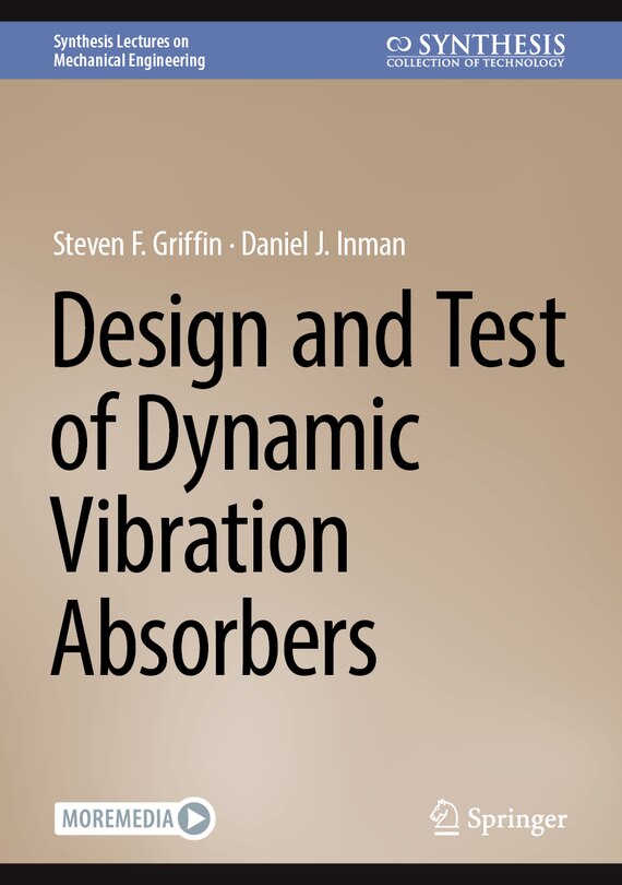 Front cover_Design and Test of Dynamic Vibration Absorbers