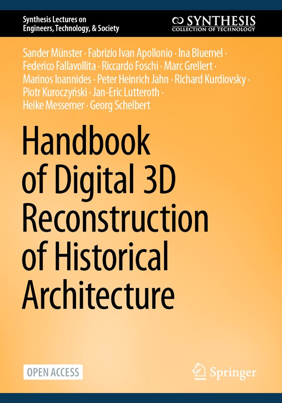 Couverture_Handbook of Digital 3D Reconstruction of Historical Architecture