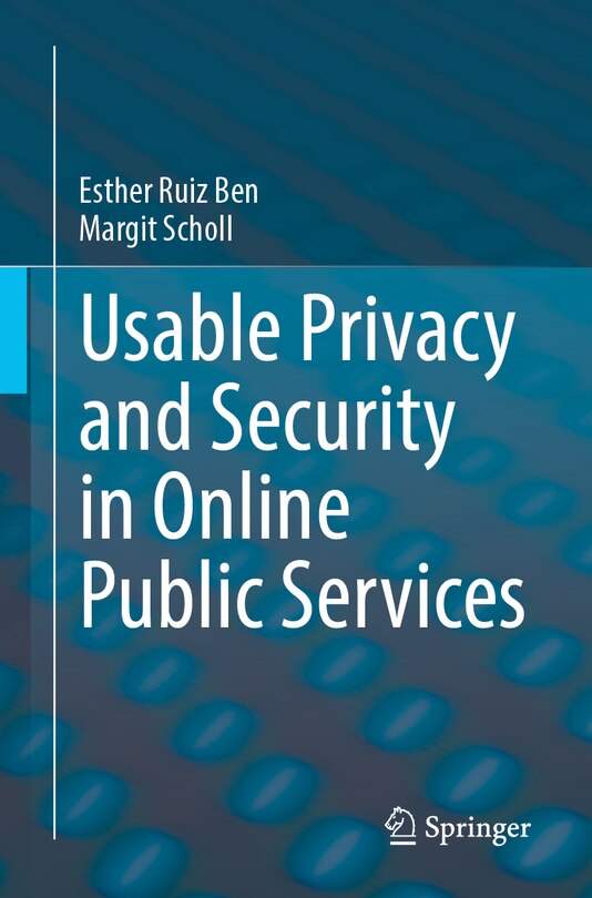 Couverture_Usable Privacy and Security in Online Public Services