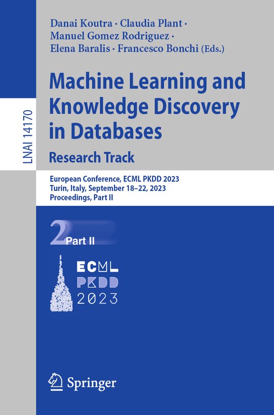 Couverture_Machine Learning and Knowledge Discovery in Databases