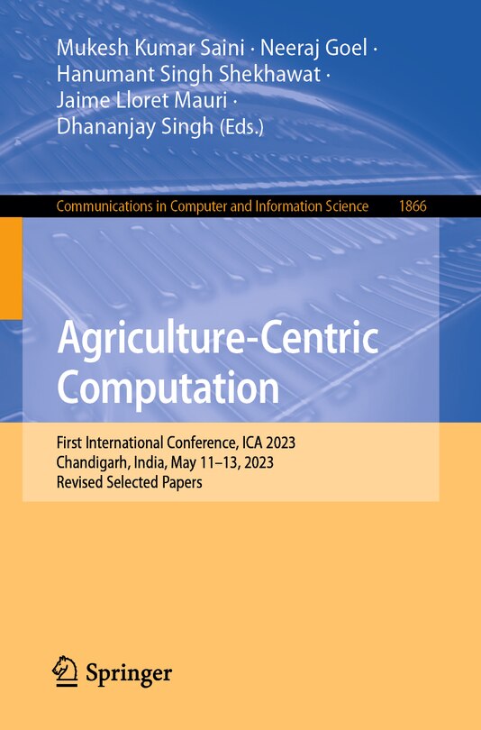Front cover_Agriculture-Centric Computation