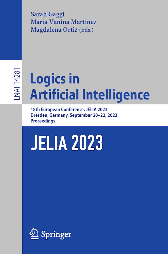 Front cover_Logics in Artificial Intelligence