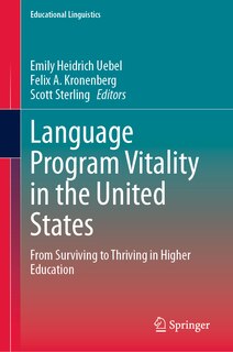 Front cover_Language Program Vitality in the United States