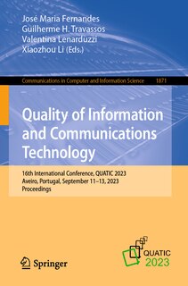 Front cover_Quality of Information and Communications Technology