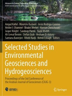 Front cover_Selected Studies in Environmental Geosciences and Hydrogeosciences