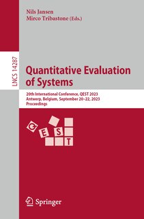Front cover_Quantitative Evaluation of Systems