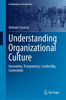Front cover_Understanding Organizational Culture