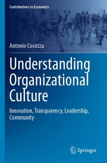 Front cover_Understanding Organizational Culture