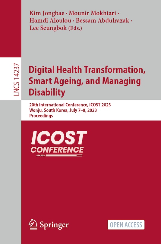 Front cover_Digital Health Transformation, Smart Ageing, and Managing Disability