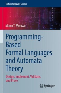 Front cover_Programming-Based Formal Languages and Automata Theory