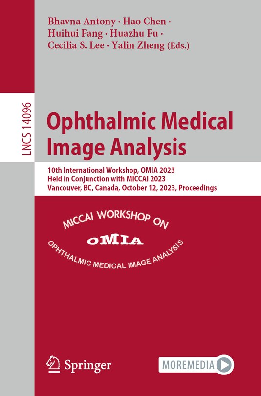 Front cover_Ophthalmic Medical Image Analysis