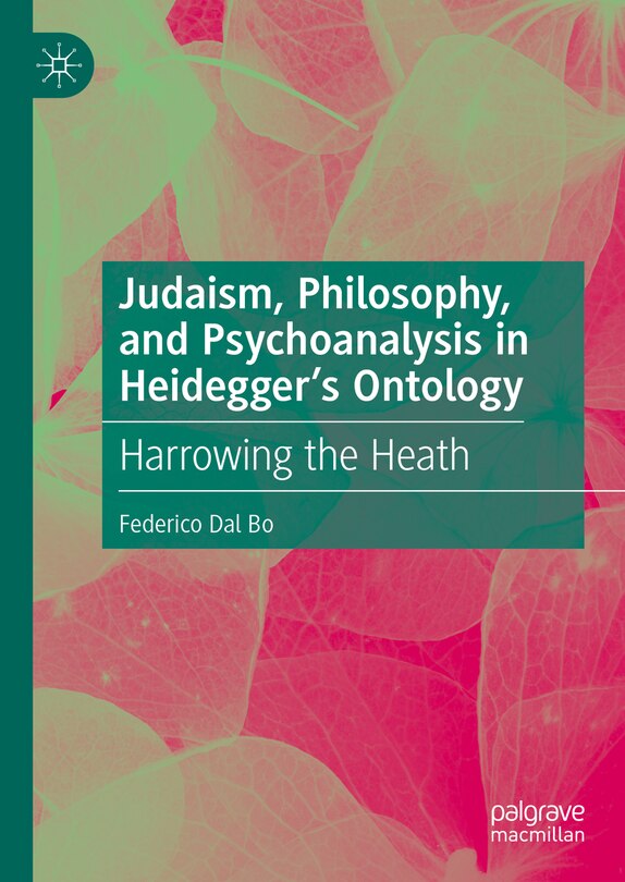 Couverture_Judaism, Philosophy, and Psychoanalysis in Heidegger's Ontology