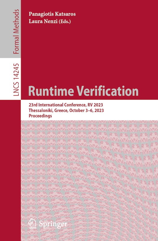 Front cover_Runtime Verification