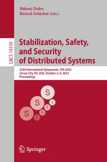 Front cover_Stabilization, Safety, and Security of Distributed Systems