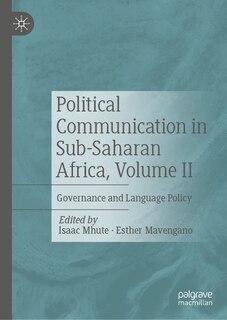 Couverture_Political Communication in Sub-Saharan Africa, Volume II