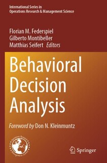 Front cover_Behavioral Decision Analysis