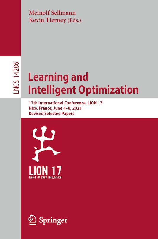 Front cover_Learning and Intelligent Optimization