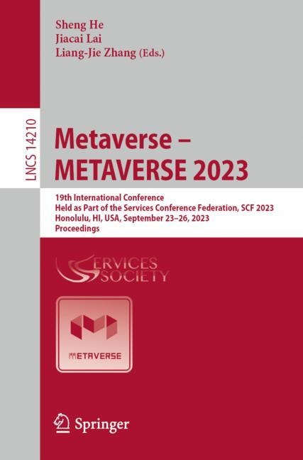 Front cover_Metaverse - METAVERSE 2023