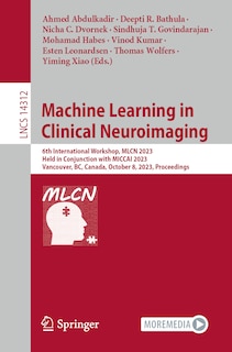 Couverture_Machine Learning in Clinical Neuroimaging
