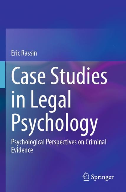 Front cover_Case Studies in Legal Psychology