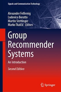 Front cover_Group Recommender Systems