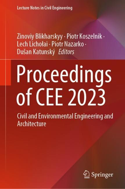 Front cover_Proceedings of Cee 2023