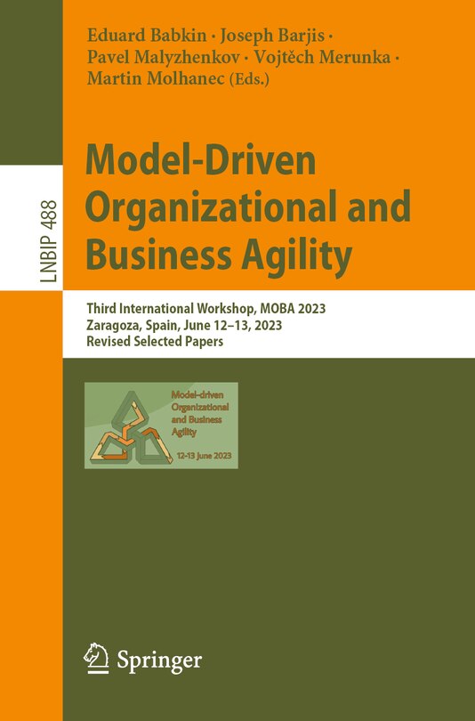 Couverture_Model-Driven Organizational and Business Agility