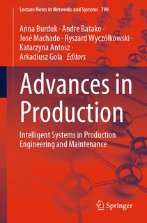 Front cover_Advances in Production