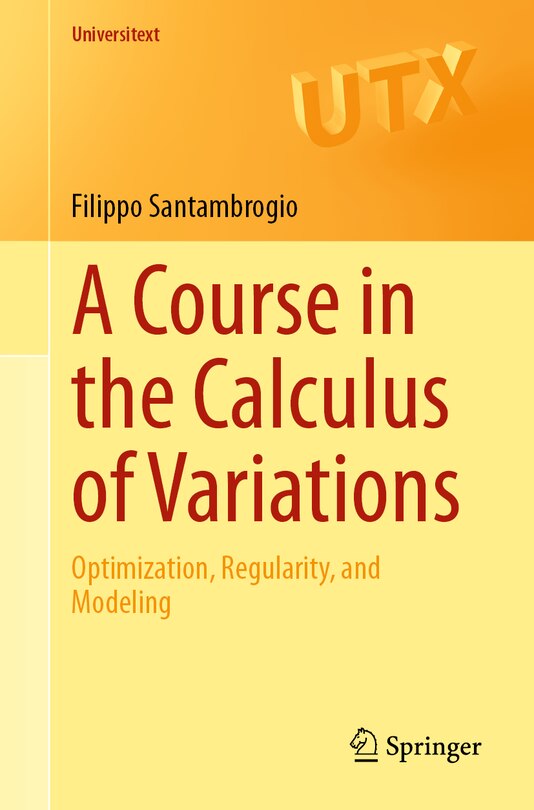 Couverture_A Course in the Calculus of Variations