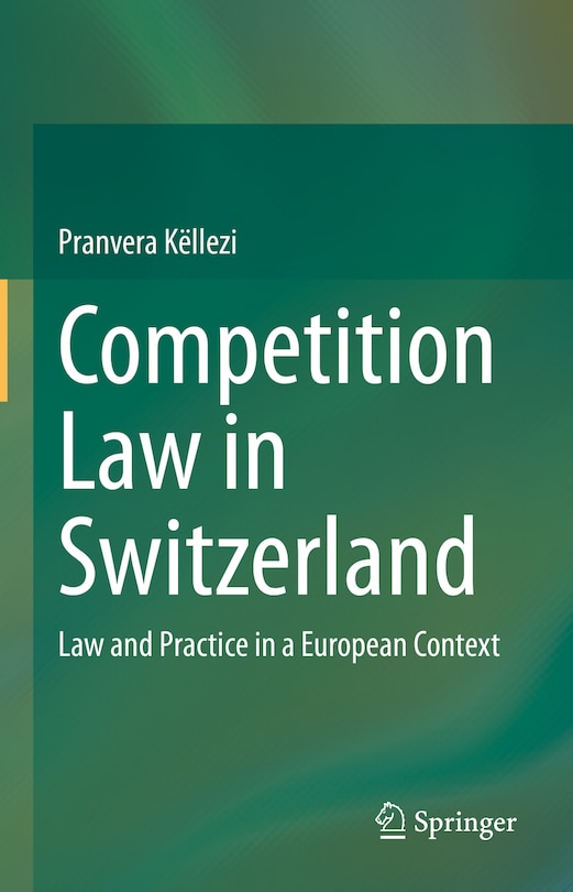 Front cover_Competition Law in Switzerland