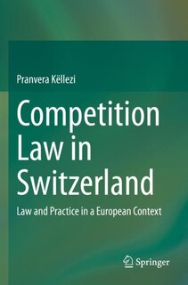 Front cover_Competition Law in Switzerland