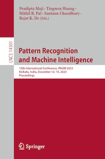 Front cover_Pattern Recognition and Machine Intelligence