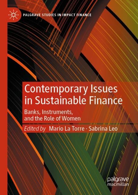 Front cover_Contemporary Issues in Sustainable Finance