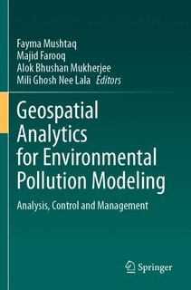Front cover_Geospatial Analytics for Environmental Pollution Modeling