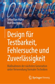 Couverture_Design für Testbarkeit, Fehlersuche und Zuverlässigkeit