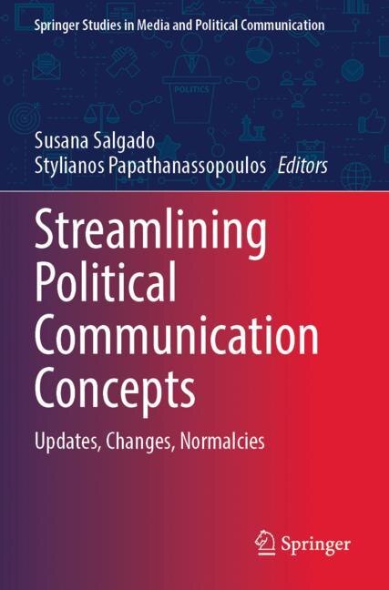 Front cover_Streamlining Political Communication Concepts