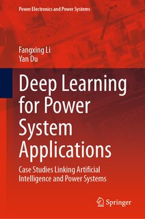 Front cover_Deep Learning for Power System Applications