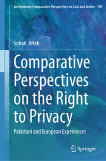 Couverture_Comparative Perspectives on the Right to Privacy