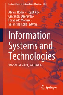 Couverture_Information Systems and Technologies