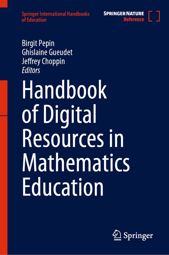Front cover_Handbook of Digital Resources in Mathematics Education