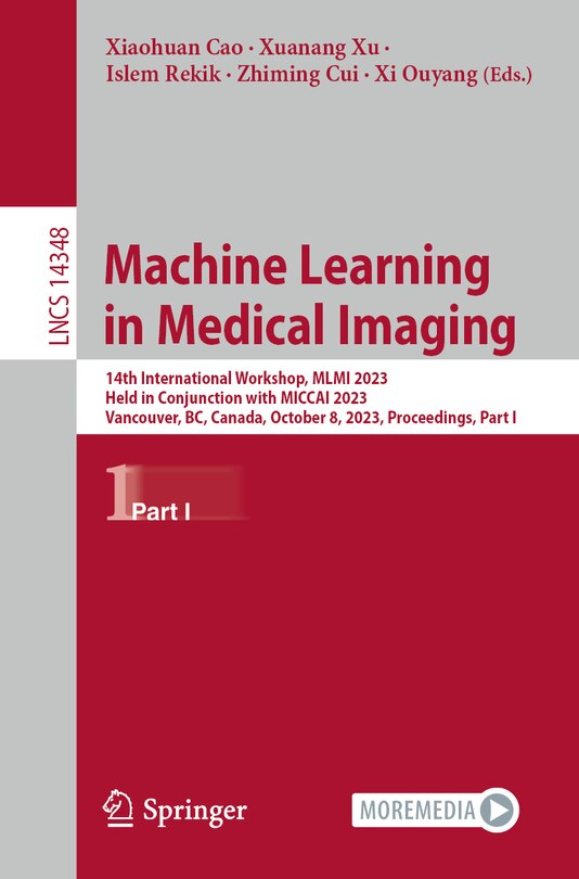 Front cover_Machine Learning in Medical Imaging