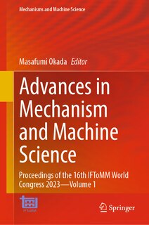 Front cover_Advances in Mechanism and Machine Science