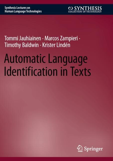 Couverture_Automatic Language Identification in Texts